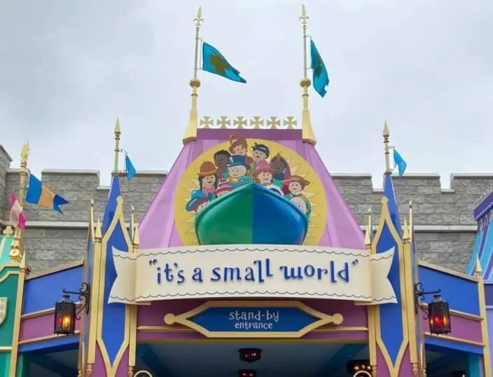 It's a small world attraction