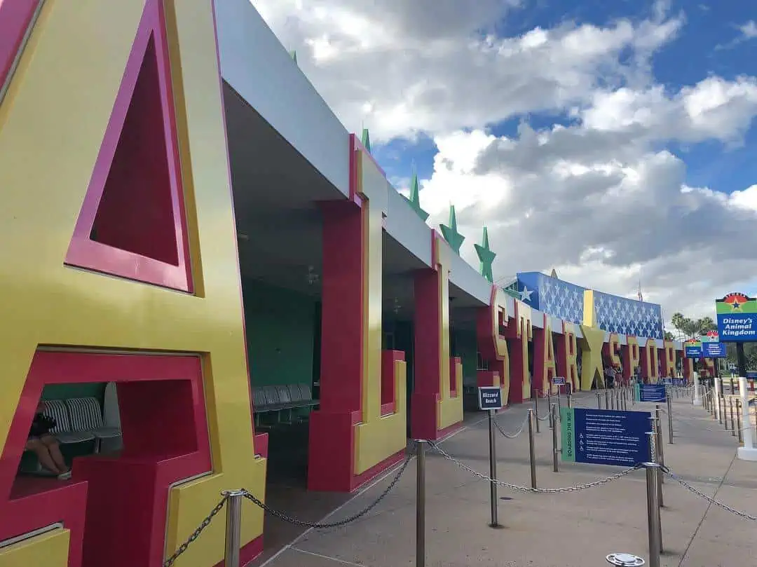 All Star Sports entrance