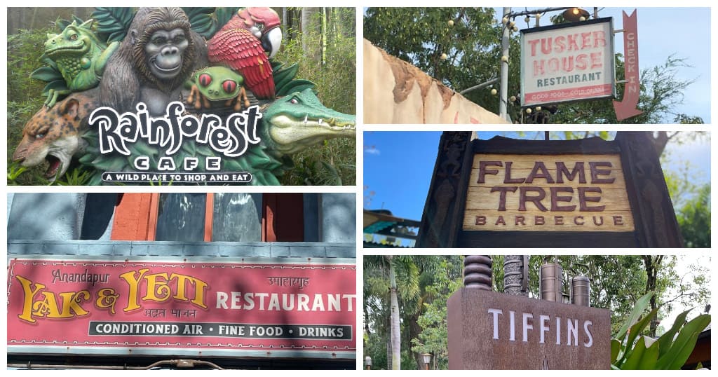 The Best Animal Kingdom Restaurants - Magical Guides