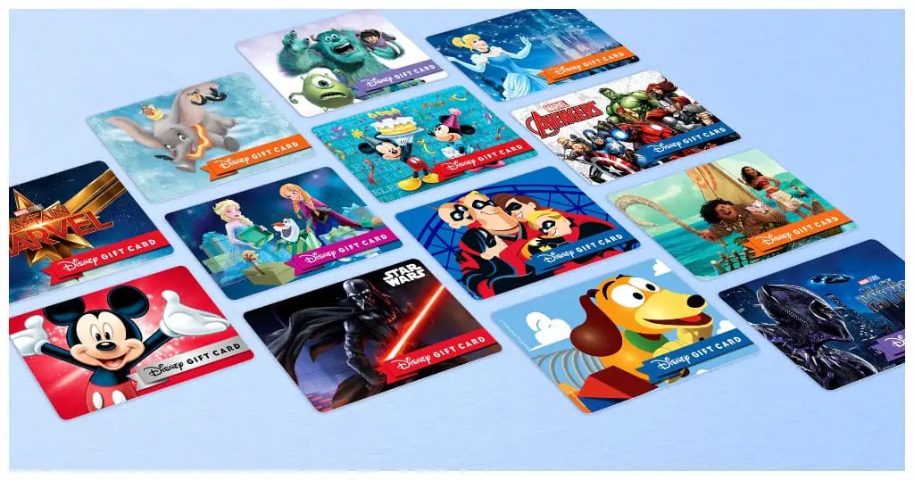 Your Guide To Disney Gift Cards; Tips To Save