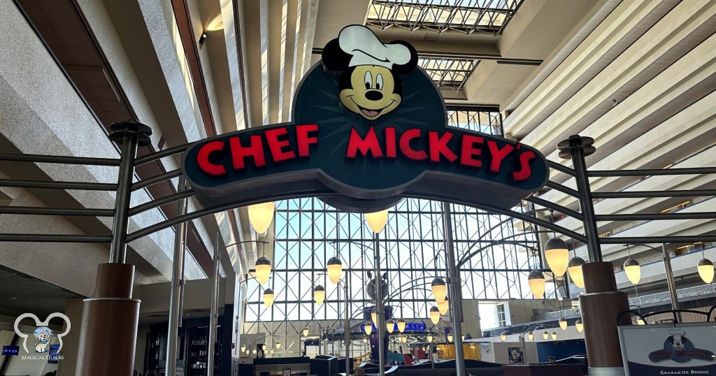 Chef Mickey's table service restaurant located in Disney's Contemporary Resort.