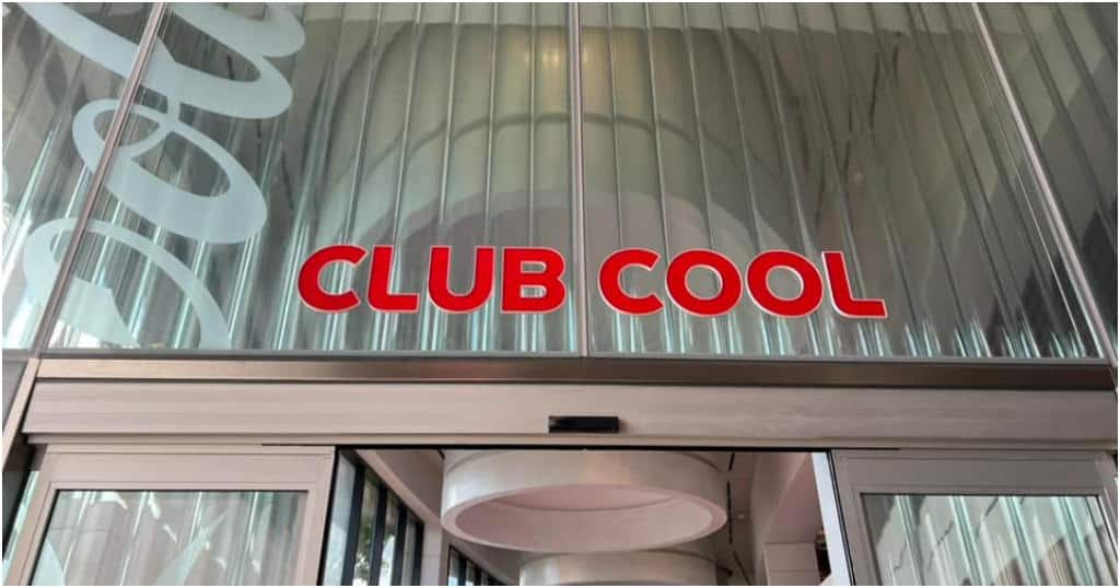 Club Cool at EPCOT entrance