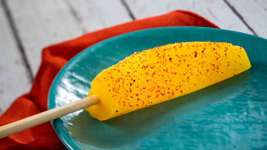 Pineapple Skewer with tajin seasoning