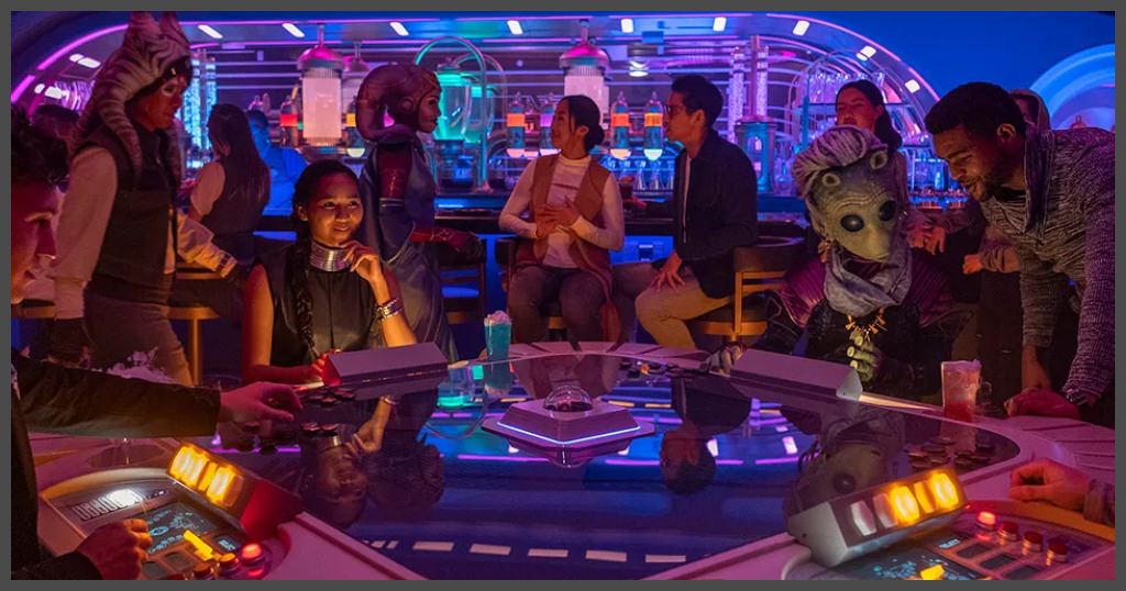 Images of inside the Galactic Starcruiser (Photo courtesy of Disney)