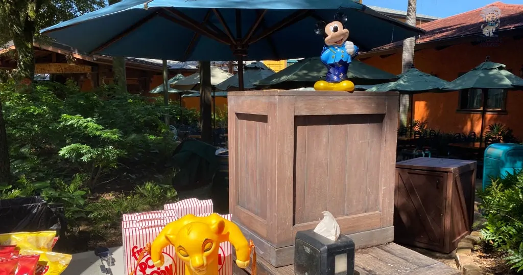 Mickey Popcorn bucket in Animal Kingdom.