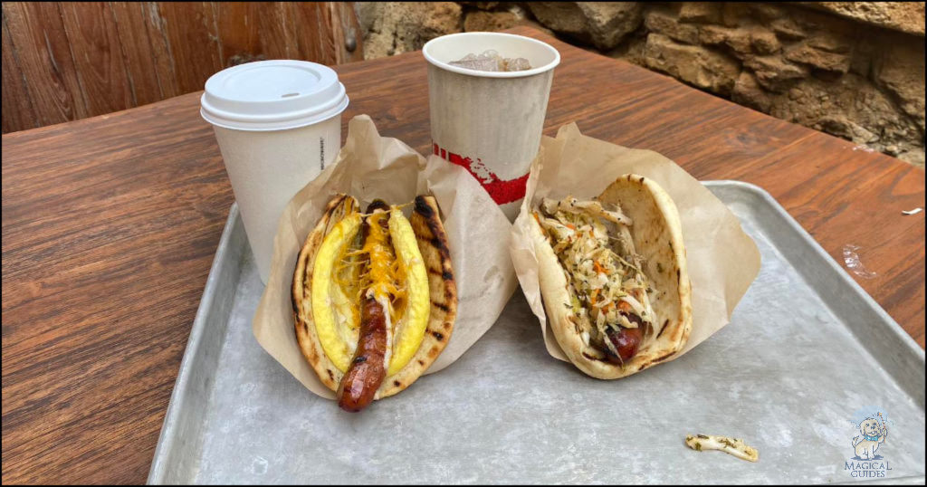 Ronto Morning Wraps are savory sausages, and a great way to start your breakfast in Hollywood Studios.