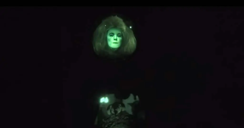 Madame Leota at the Haunted Mansion ride in Magic Kingdom at Walt Disney World