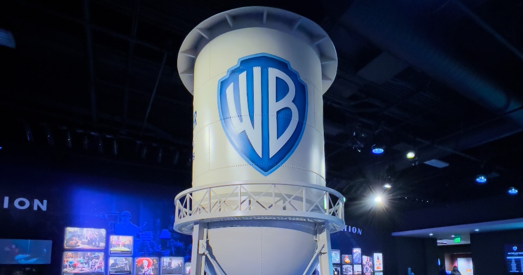 Warner Brothers signature water tower.