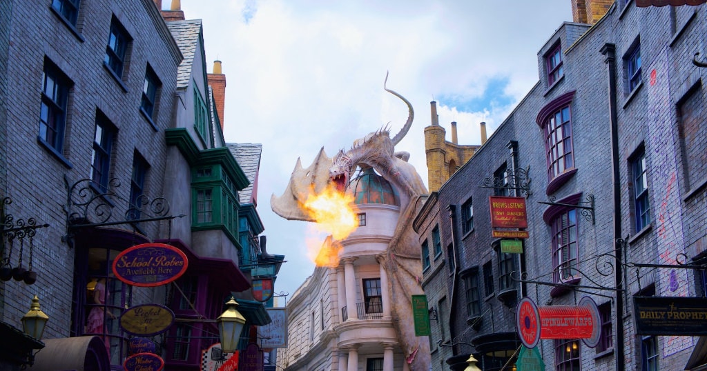 Is Harry Potter Land at Disney World?