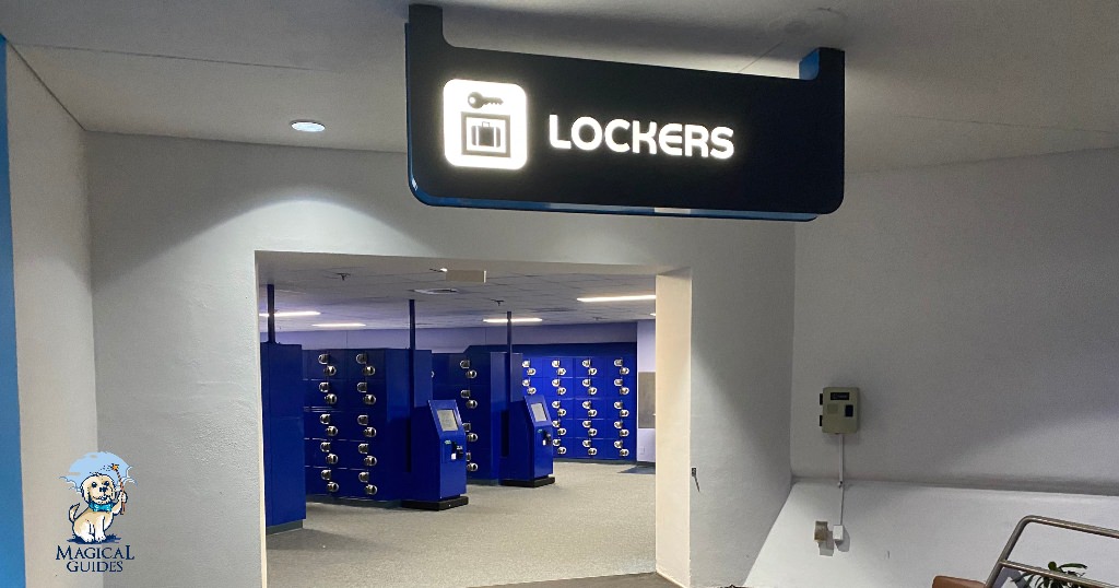 Locker Rental at EPCOT