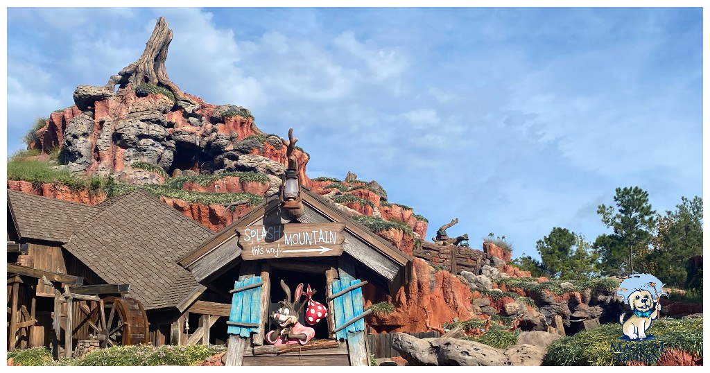 The former Splash Mountain before being re-imagined to Tiana's Bayou Adventure.