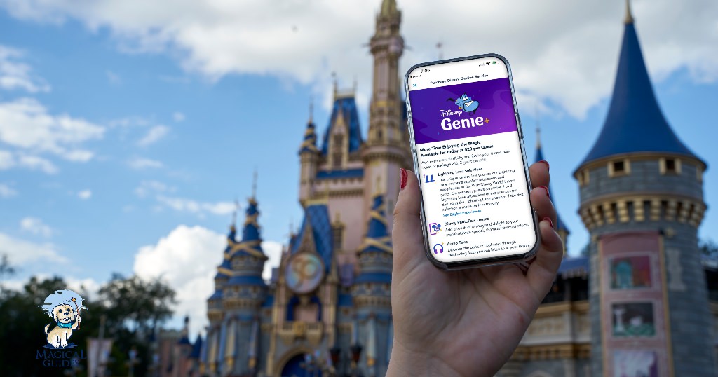Using a phone while at Disney world is a must if you want to use Genie+