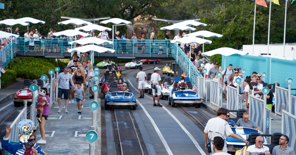 Standing in the dual lines at Tomorrowland Speedway in the sun would not be fun.