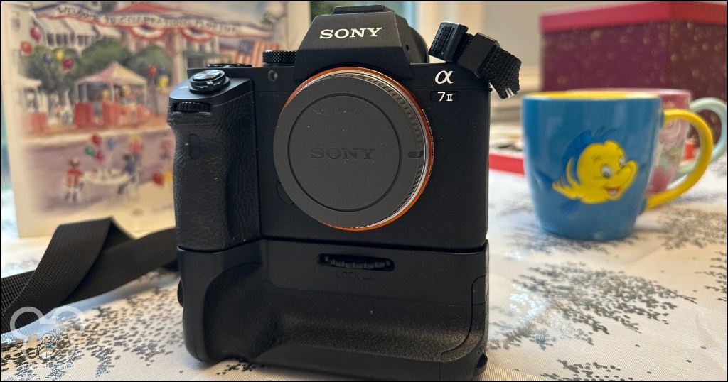 This is my Sony A7II body that I carry to the parks when I'm going to take pictures for the blogs, you definitely do not need a setup like this, I just like photography.