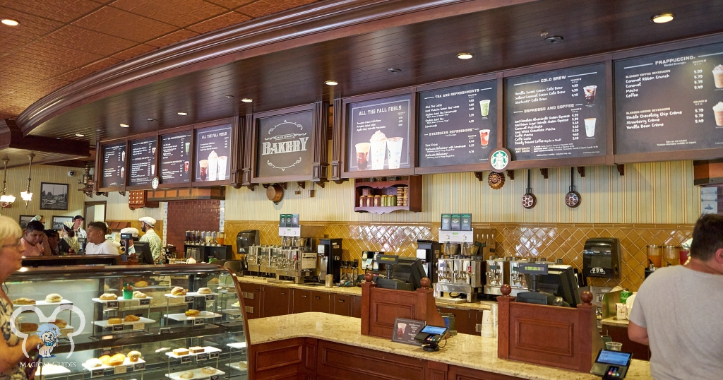 Each Starbucks has a large menu to get hot or cold drinks to get your Starbucks fix.