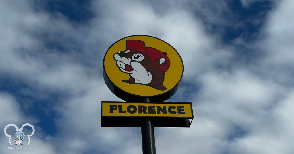 There's just something so simple about this Buc-ee's sign in Florence, SC that brings joy to me.