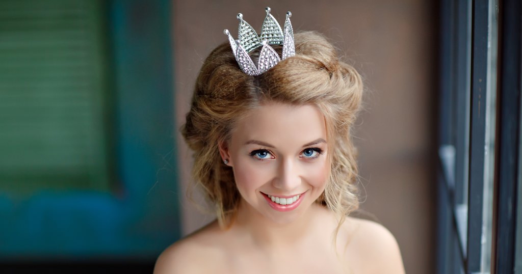 A tiara is the best accessory for your inner princess.
