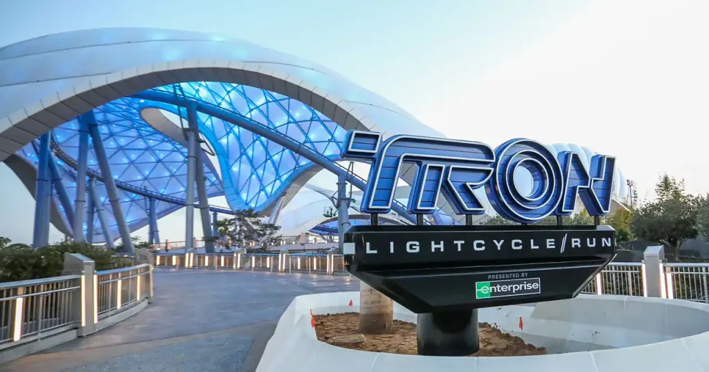Tron Lightcycle Run Rollercoaster Opening at Magic Kingdom