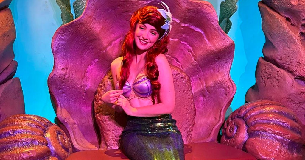 Meet and Greets for Ariel the Little Mermaid has returned in 2023 at Ariel's Grotto inside of Magic Kingdom.