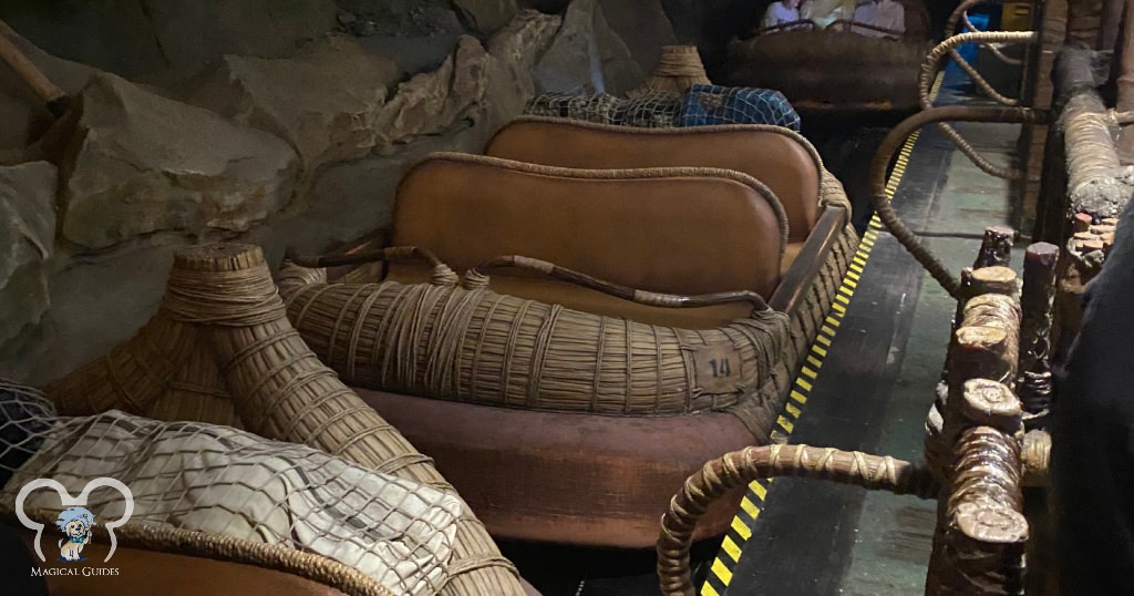 The boats look like they are hand woven. The theming in Pandora is out of this world. 