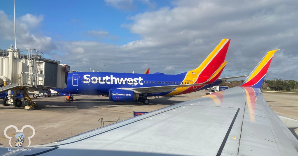 The window seats on Southwest offer extra legroom, assuming it's on time.