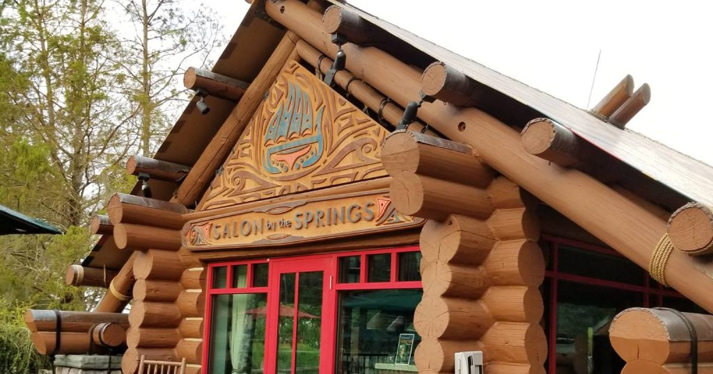 Wilderness Lodge offers a Salon and Spa for all your needs including a Character Couture.