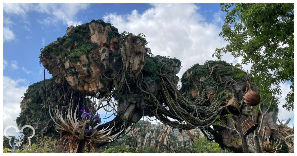 Animal Kingdom's Pandora. The theming in Animal Kingdom is incredible, I hope this park never closes!