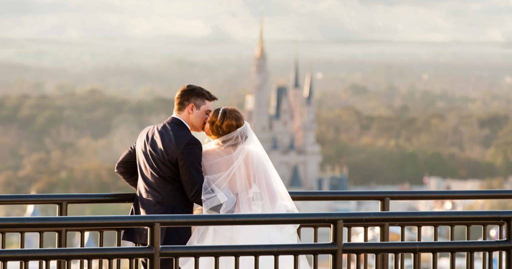 If you have deep pockets getting married in front of Cinderella Castle is a possibility!