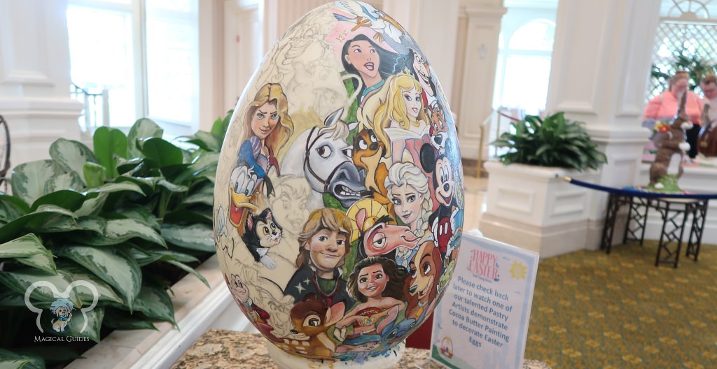 Check out the Grand Floridian egg that is filled in daily, it takes about 3 hours for every 2 characters.