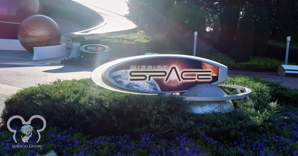 EPCOT Mission: Space Sign.