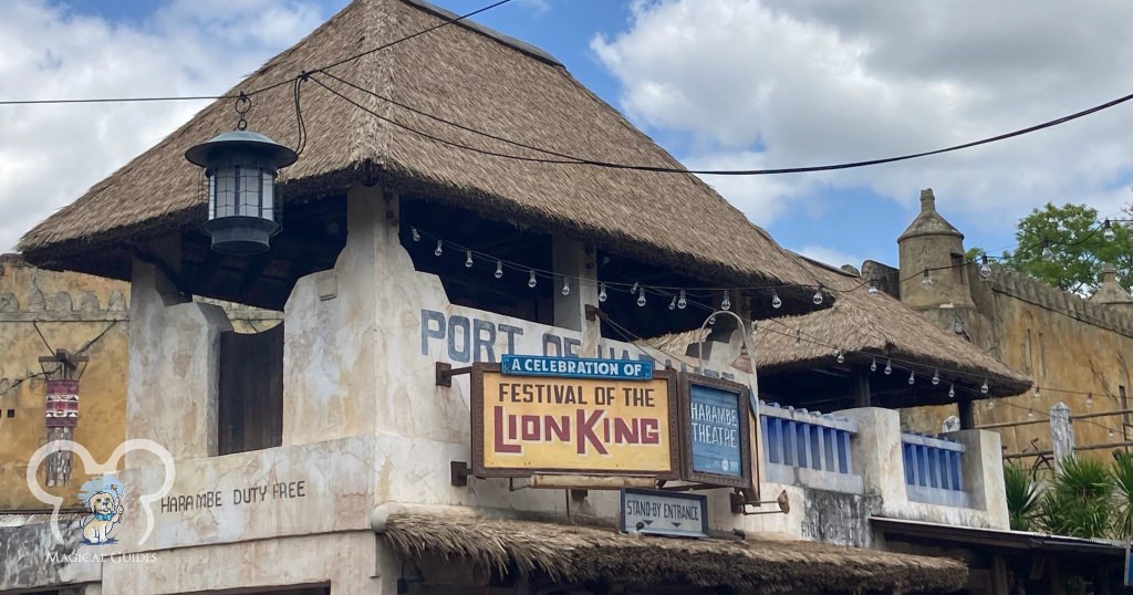 Festival of the Lion King in Disney's Animal Kingdom.