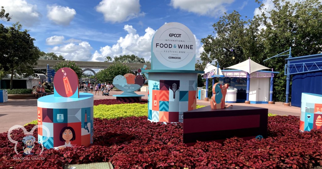 EPCOT's Food & Wine Festival sign