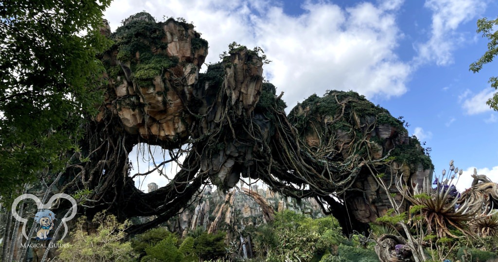 Pandora World of Avatar theming at Disney's Animal Kingdom