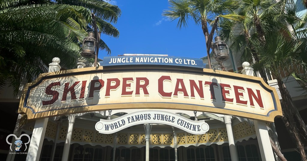 Jungle Navigation Co LTD. Skipper Canteen World Famous Jungle Cuisine. My personal favorite Magic Kingdom Restaurant that is highly underrated.