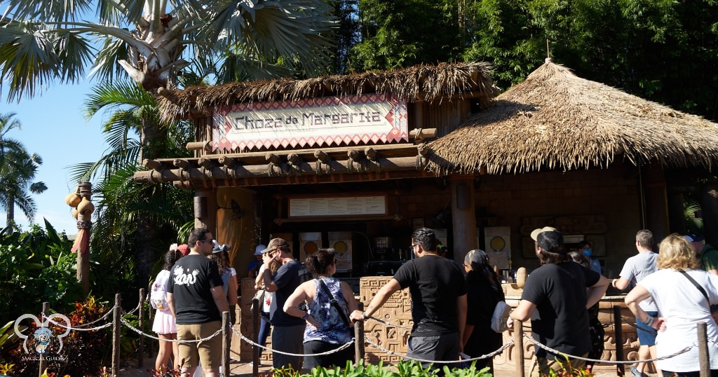 One of the best margaritas in EPCOT is outside of the Mexico Pyramid
