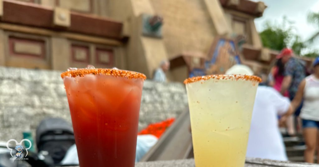 Margaritas from Choza de Margarita outside the Mexico Pavilion.