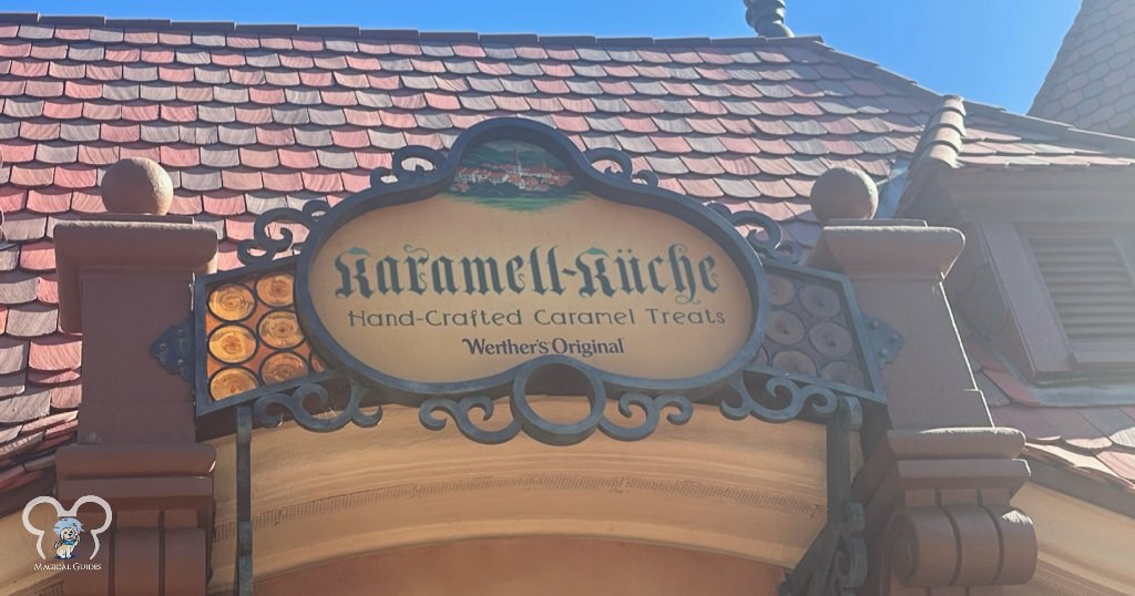 Arguably the best place in EPCOT, Karamell-Kuche the caramel store in Germany.
