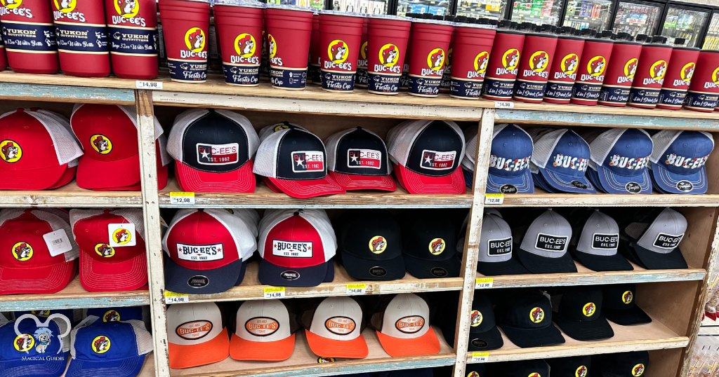 Hats and cups are just a few things you can purchase with the beaver logo on them.