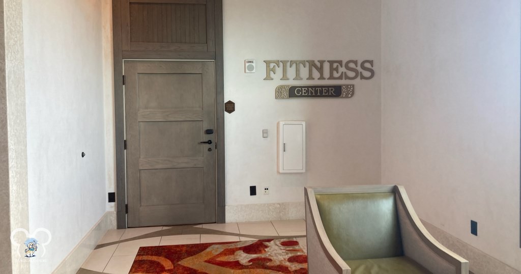 Coronado Springs Resort offers Fitness Center usually found at Disney deluxe resorts, but CSR is a convention resort.