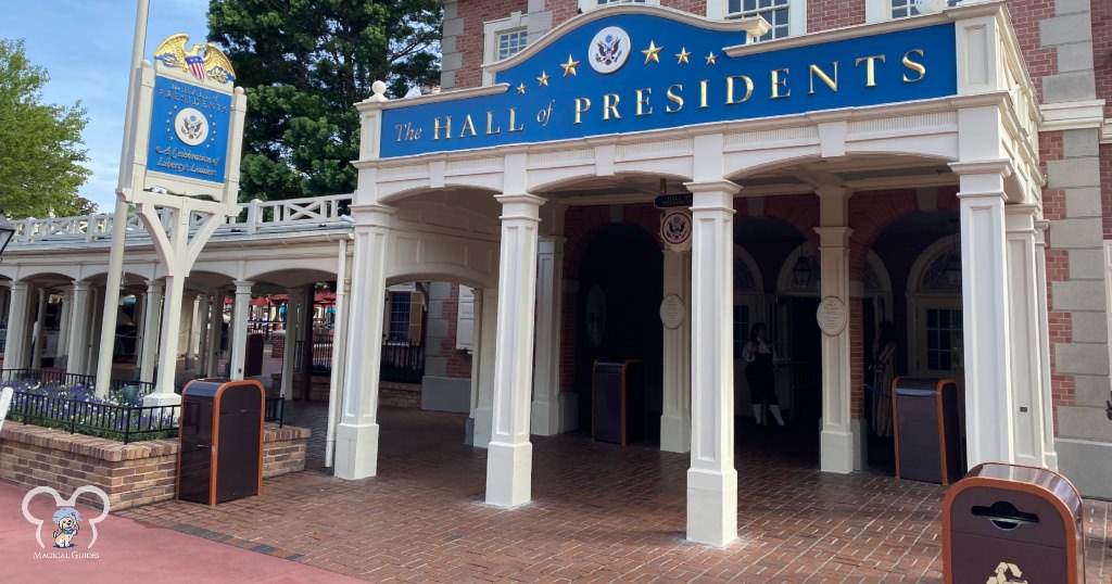 Hall of President's in Liberty Square in Magic Kingdom