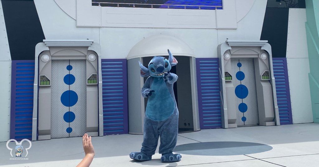 Meet and dance with Stich at Tomorrowland's Galactic Gateway