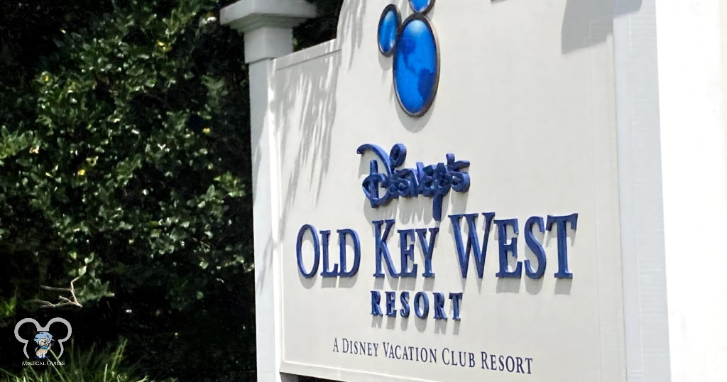 Disney's Old Key West Resort was the first Disney Vacation Club Resort. This is the entrance sign to Old Key West.